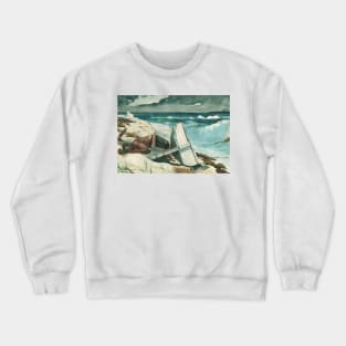 After the Hurricane, Bahamas by Winslow Homer Crewneck Sweatshirt